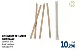 Makro Removedor de madera enfundado oferta