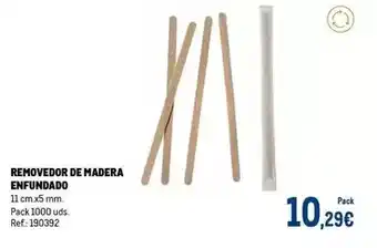 Makro Removedor de madera enfundado oferta