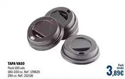 Makro Tapa vaso oferta