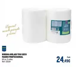 Makro Makro - bobina airlaid tisu seco professional oferta