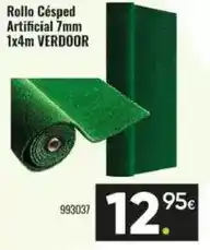 Family Cash Rollo cesped artificial 7mm 1x4m oferta