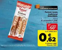 Carrefour Dulcesol - fartons receta tradicional oferta