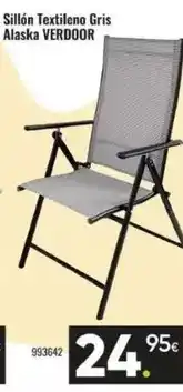 Family Cash Sillón textileno gris alaska oferta