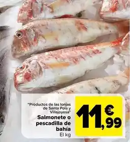 Carrefour Salmonete o pescadilla de bahiá oferta