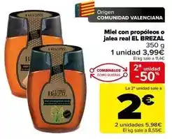 Carrefour Origen - miel con propóleo o jalea real oferta