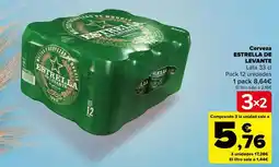 Carrefour Estrella - cerveza oferta