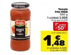 Carrefour Hida - tomate frito oferta