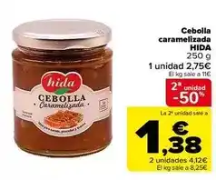 Carrefour Hida - cebolla caramelizada oferta