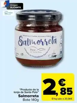 Carrefour Origen - producto de la lonja de santa poja oferta
