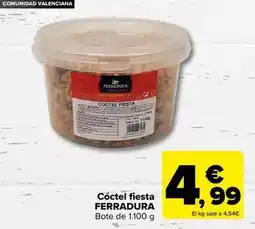 Carrefour Ferradura - cóctel fiesta oferta