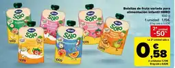 Carrefour Hero - bolsitas de fruta variedad para alimentos oferta