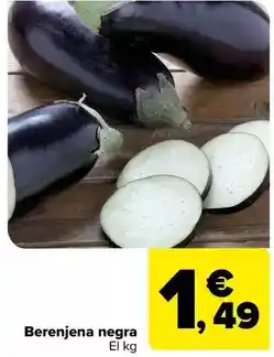 Carrefour Berenjena negra oferta