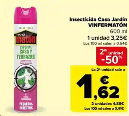 Carrefour Casa jardín - insecticida oferta
