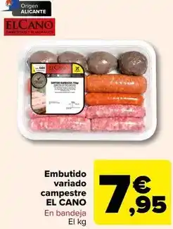 Carrefour Origen - embutido variado campestre oferta