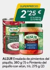Masymas Alsur - ensalada de pimientos del piquillo oferta