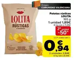 Carrefour Origen - patatas rusticas oferta