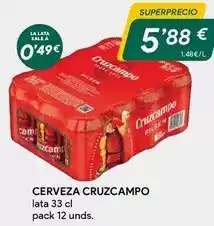Masymas Cruzcampo - cerveza oferta