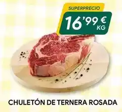 Masymas Chuletón de ternera rosada oferta