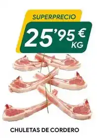 Masymas Chuletas de cordero oferta