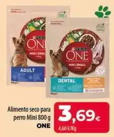 Spar Tenerife Purina - alimento seco para perro mini oferta