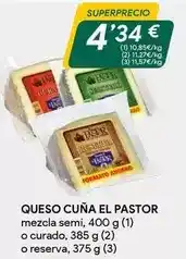 Masymas El pastor - queso oferta