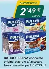 Masymas Puleva - batido chocolate original o zero o s/lactosa o fresa o vainilla oferta