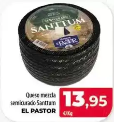 Spar Tenerife El pastor - queso mezcla semicurado santtum oferta