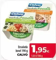 Spar Tenerife Calvo - ensalada bowl oferta