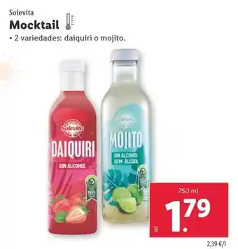 Lidl Solevita - mocktail oferta