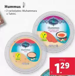 Lidl 1001 delights - hummus oferta