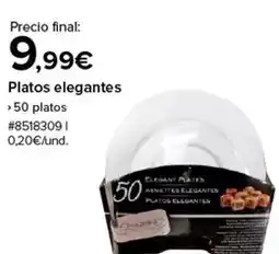 Costco Platos elegantes oferta