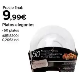 Costco Platos elegantes oferta