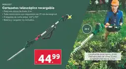 Lidl Parkside - cortasetos telescópico recargable oferta