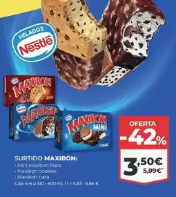 La Sirena Nestlé - surtido maxibon oferta