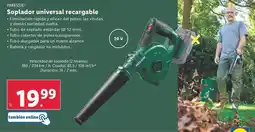 Lidl Parkside - soplador universal recargable oferta