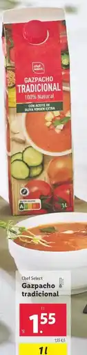 Lidl Chef select - gazpacho tradicional oferta