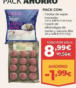 La Sirena Bio - pack con: oferta