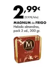 Supermercados Lupa Magnum - helado almendras oferta