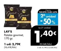 Supermercados Lupa Lay's - patatas gourmet oferta