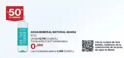 El Corte Inglés Aquarel - agua mineral oferta