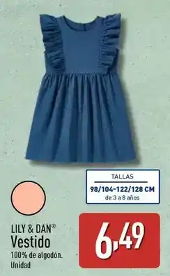 ALDI Lily & dan - vestido oferta