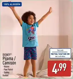 ALDI Disney - pijama / camison oferta