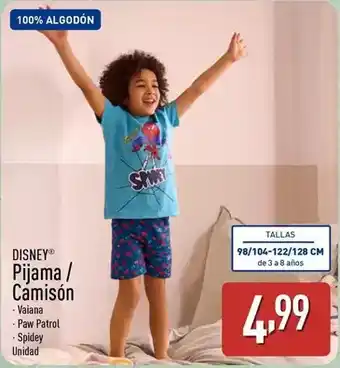 ALDI Disney - pijama / camison oferta