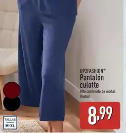 ALDI Up2fashion - pantalon culotte oferta