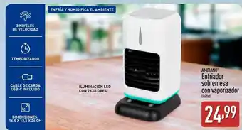 ALDI Ambiano - enfriador sobremesa con vaporizador oferta