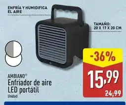 ALDI Ambiano - enfriador de aire led portatil oferta