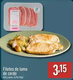 ALDI Filetes de lomo de cerdo oferta