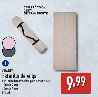 ALDI Crane - esterilla de yoga oferta
