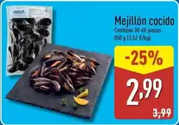 ALDI Mejillón cocido oferta