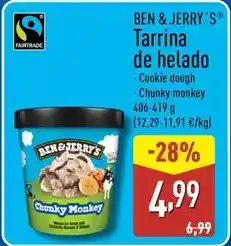 ALDI Ben & jerry's - tarrina de helado oferta